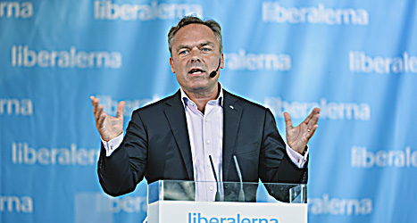 Folkpartiets ledare Jan Björklund. Foto: Henrik Montgomery/Scanpix